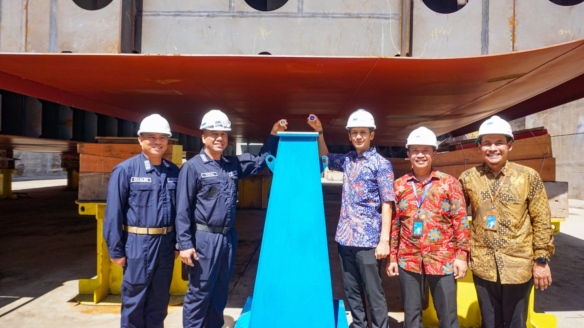 PT PAL Indonesia Masuki Tahap Milestone Keel Laying Proyek Ekspor Kapal