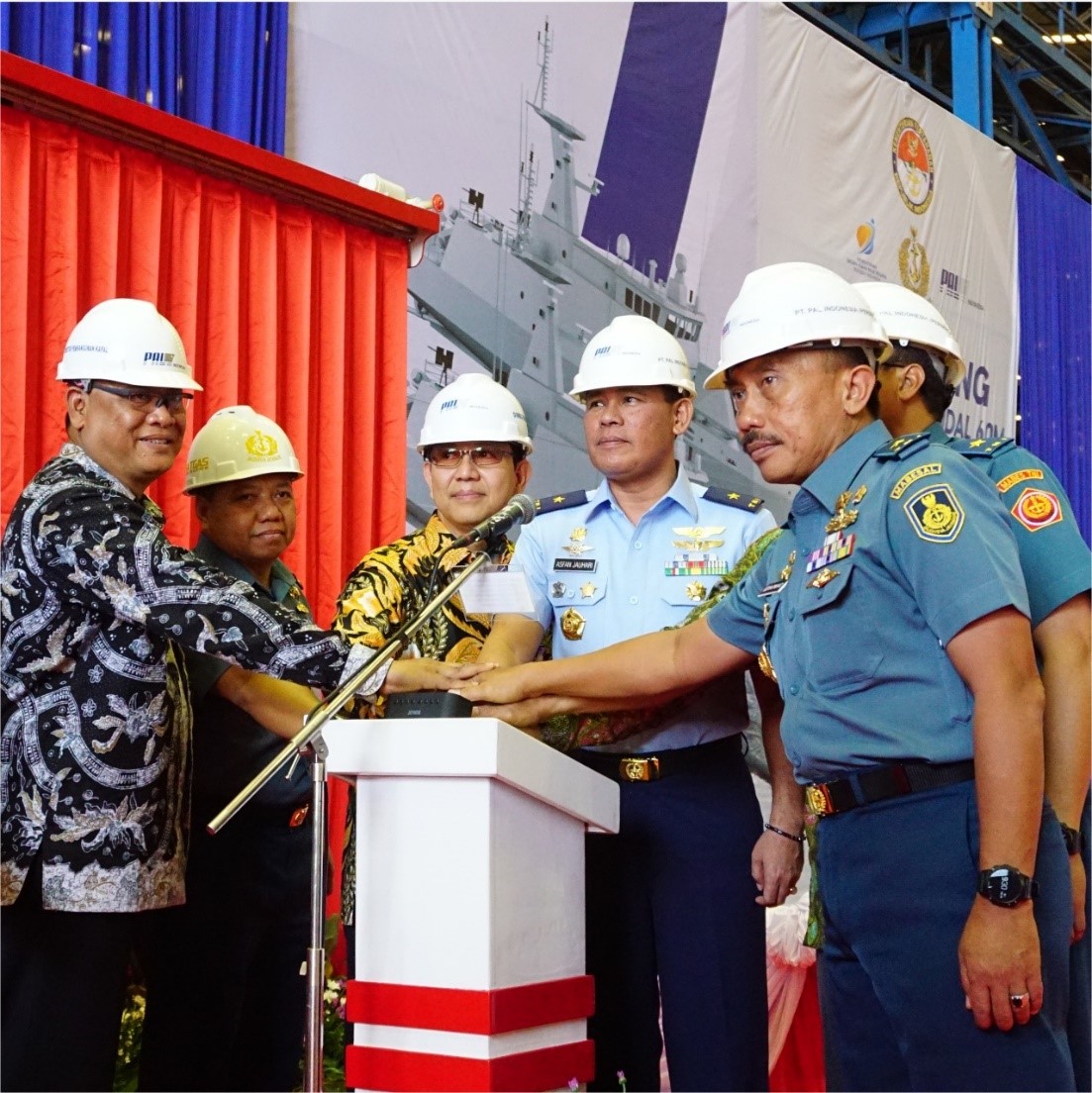 Navy's fifth and sixth missile speedboats enter the Keel Laying stage ...